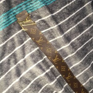 Designer Louis Vuitton belt